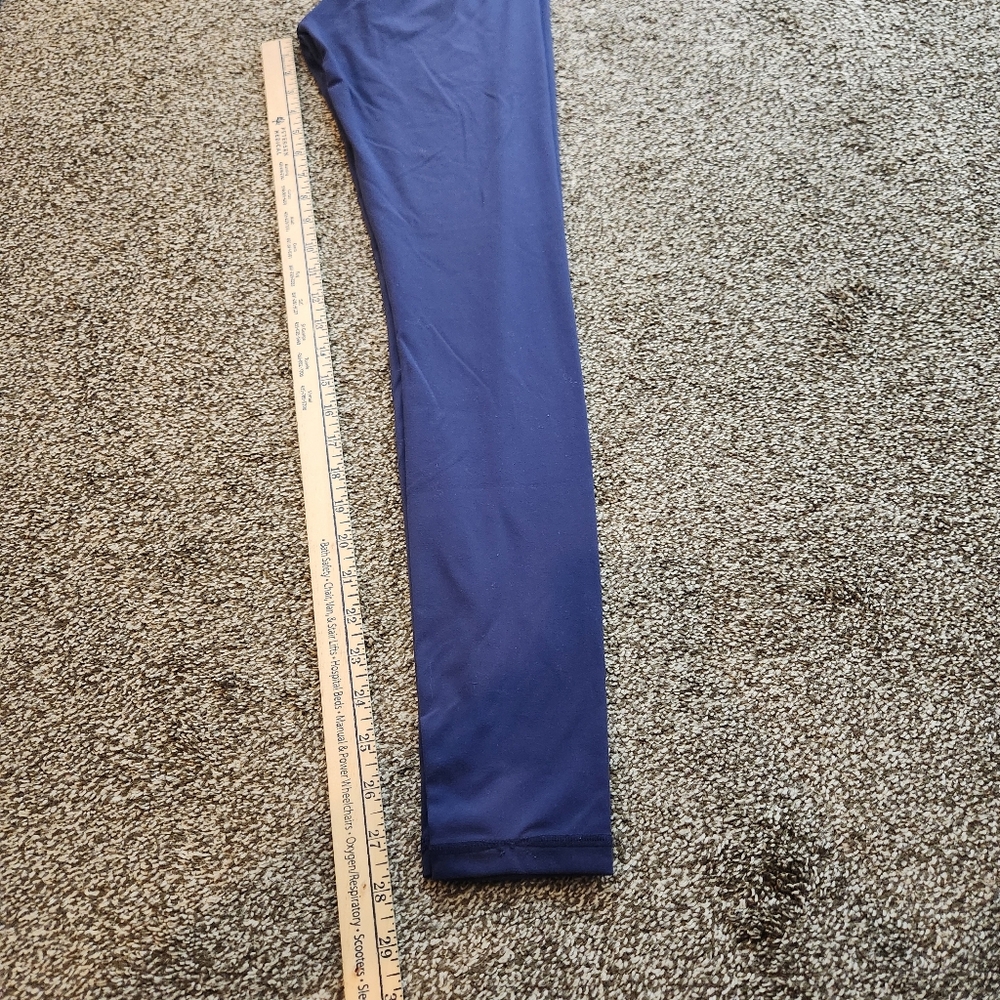 BuffBunny Rosa High Rise Leggings In Navy Blue Size Small - Picture 7 of 9